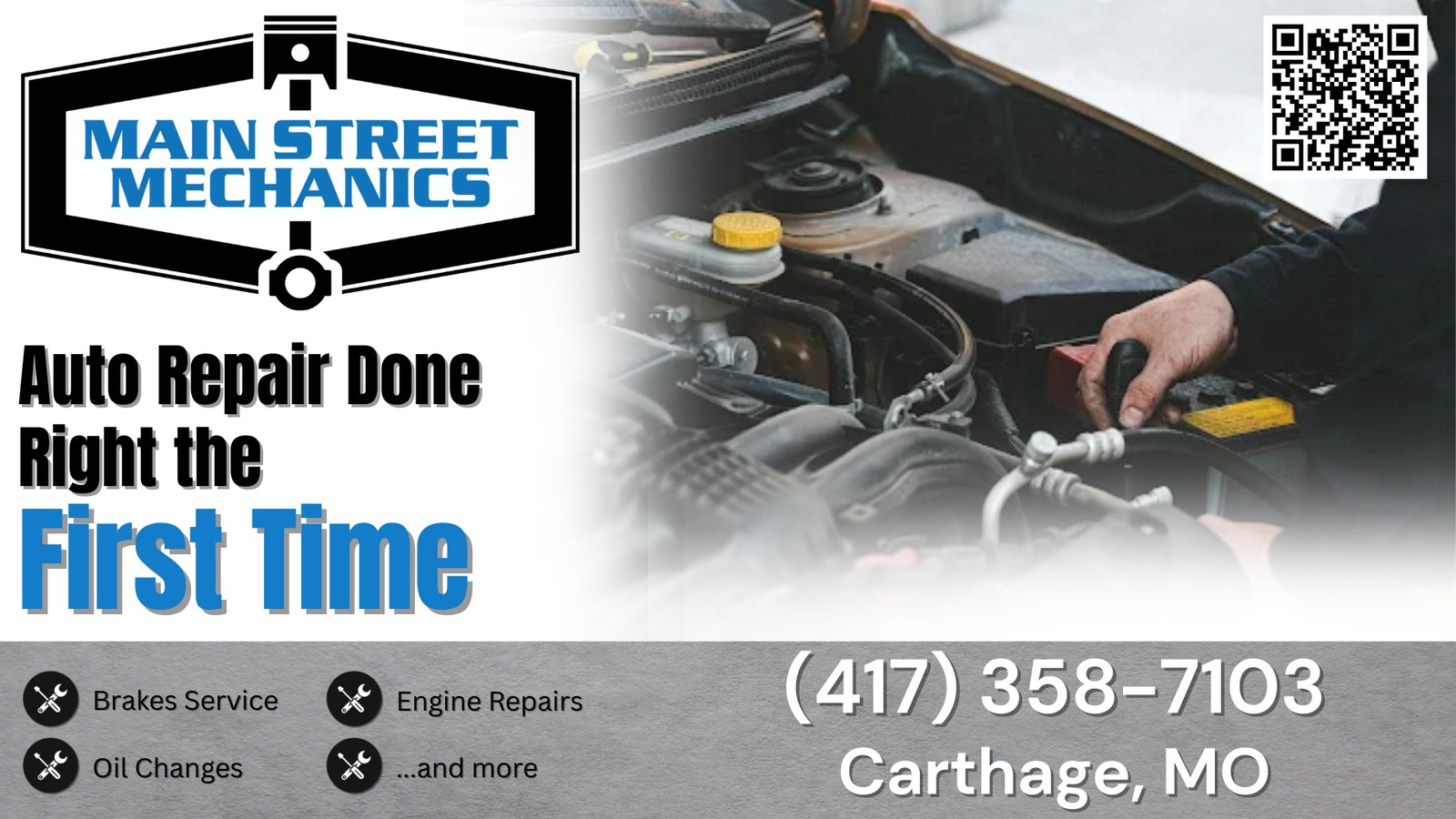 Main Street Mechanics BrightLoop ad